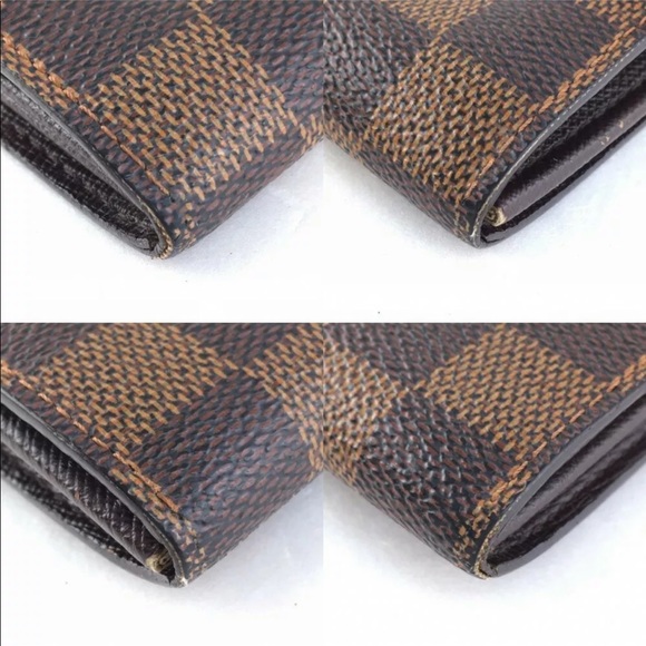 😍 AUTHENTIC Portefeuille Sarah Long Wallet Damier - Picture 4 of 8